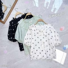 Áo Sơ Mi Tơ Nụ Hồng A9002.1649