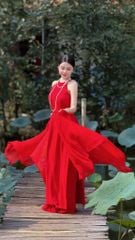 Áo Dài + Choàng Đám Mây AD9003.3035 (áo lẻ)