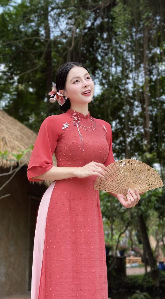 Áo Dài 4T Kén Bướm AD3038 (áo lẻ)