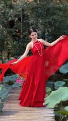 Áo Dài + Choàng Đám Mây AD9003.3035 (áo lẻ)