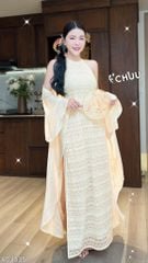 Áo Dài + Choàng Đám Mây AD9003.3035 (áo lẻ)