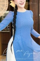 Áo Dài 4 Tà Châu Báu AD3032 (áo lẻ)