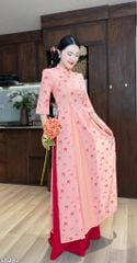 Áo Dài Hòa Bình AD3044 (Áo lẻ)