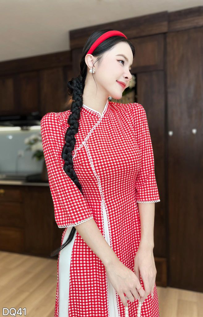 Áo Dài Hòa Bình AD3044 (Áo lẻ)
