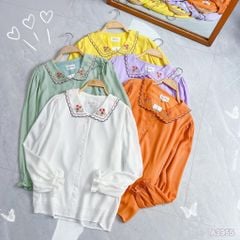 Áo Sơ Mi Hoa Ban Đỏ AT9001.3955