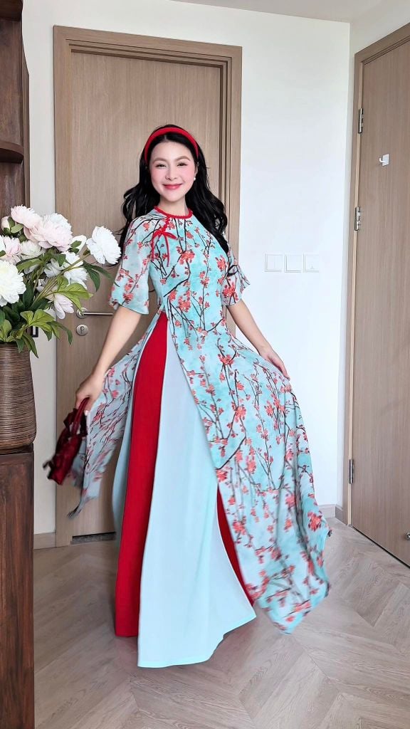 Áo Dài Phong Lan Rừng AD2021 (Áo lẻ)