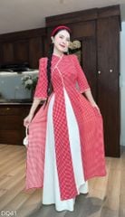 Áo Dài Hòa Bình AD3044 (Áo lẻ)