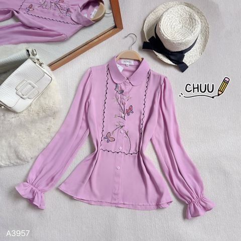 Áo Sơ Mi Bướm Ngũ Sắc AT3957 (Áo lẻ)