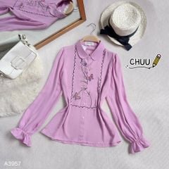 Áo Sơ Mi Bướm Ngũ Sắc A3957 (Áo lẻ)