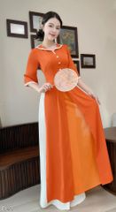 Áo Dài 3 Tà Phấn Bảng AD9003.2928 (áo lẻ)