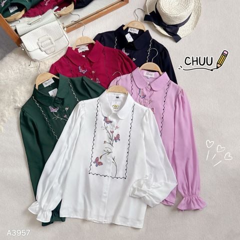 Áo Sơ Mi Bướm Ngũ Sắc AT3957 (Áo lẻ)