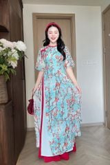 Áo Dài Phong Lan Rừng AD2021 (Áo lẻ)