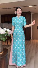 Áo Dài Thiên Nga AD3054 (Áo lẻ)