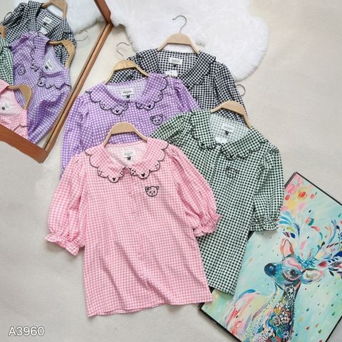 Áo Sơ Mi Cari Gấu Mimi A3960 (Áo lẻ)