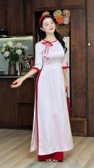 Áo Dài Vườn Địa Đàng Kèm Phụ Kiện AD2010 (Áo lẻ)