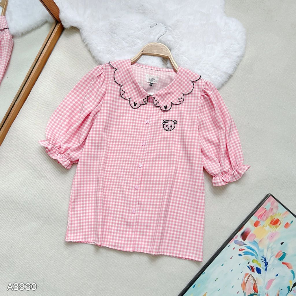 Áo Sơ Mi Cari Gấu Mimi A3960 (Áo lẻ)