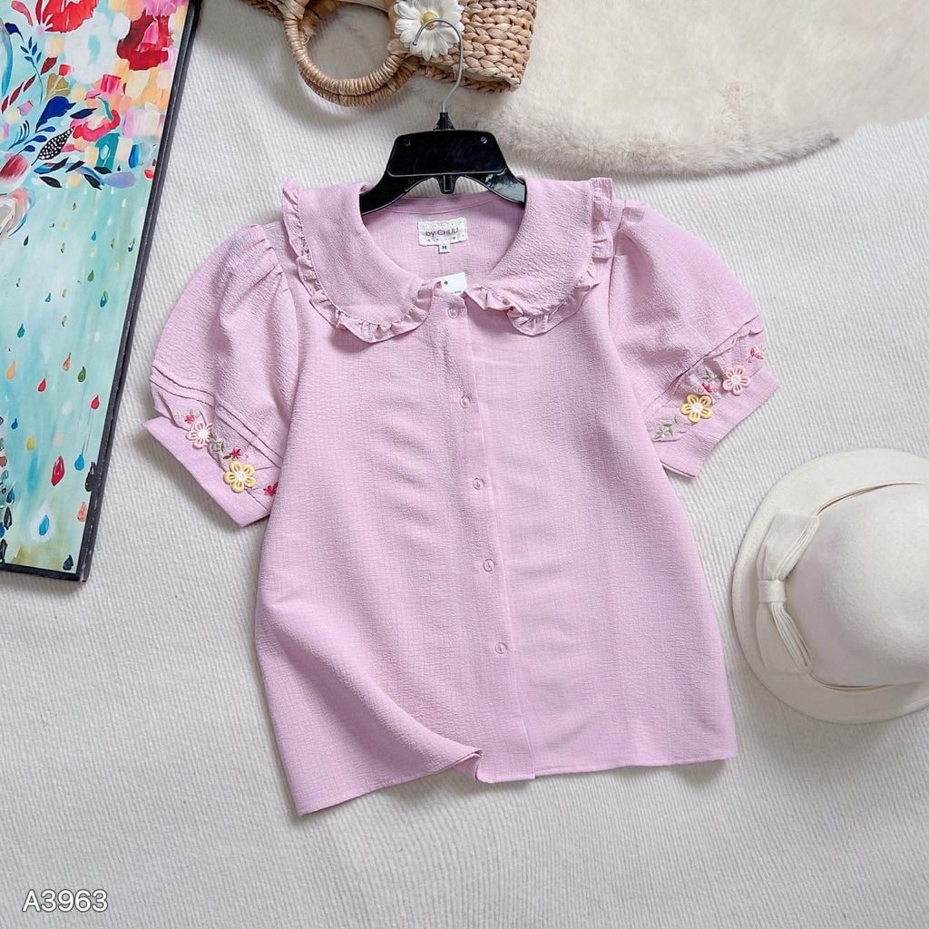 Áo Sơ Mi Bé Bèo Rosy A3963 (Áo lẻ)
