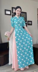 Áo Dài Thiên Nga AD3054 (Áo lẻ)