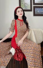 Áo Dài Tay Rút Mận Mận Kèm Phụ Kiện AD2916 (Áo lẻ)