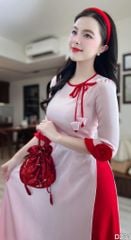 Áo Dài Vườn Địa Đàng Kèm Phụ Kiện AD2010 (Áo lẻ)