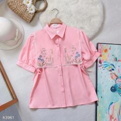Áo Sơ Mi Bloomy Hoa A3961 (Áo lẻ)