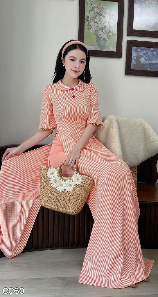 Áo Dài Spring Day AD3056 (Áo lẻ)