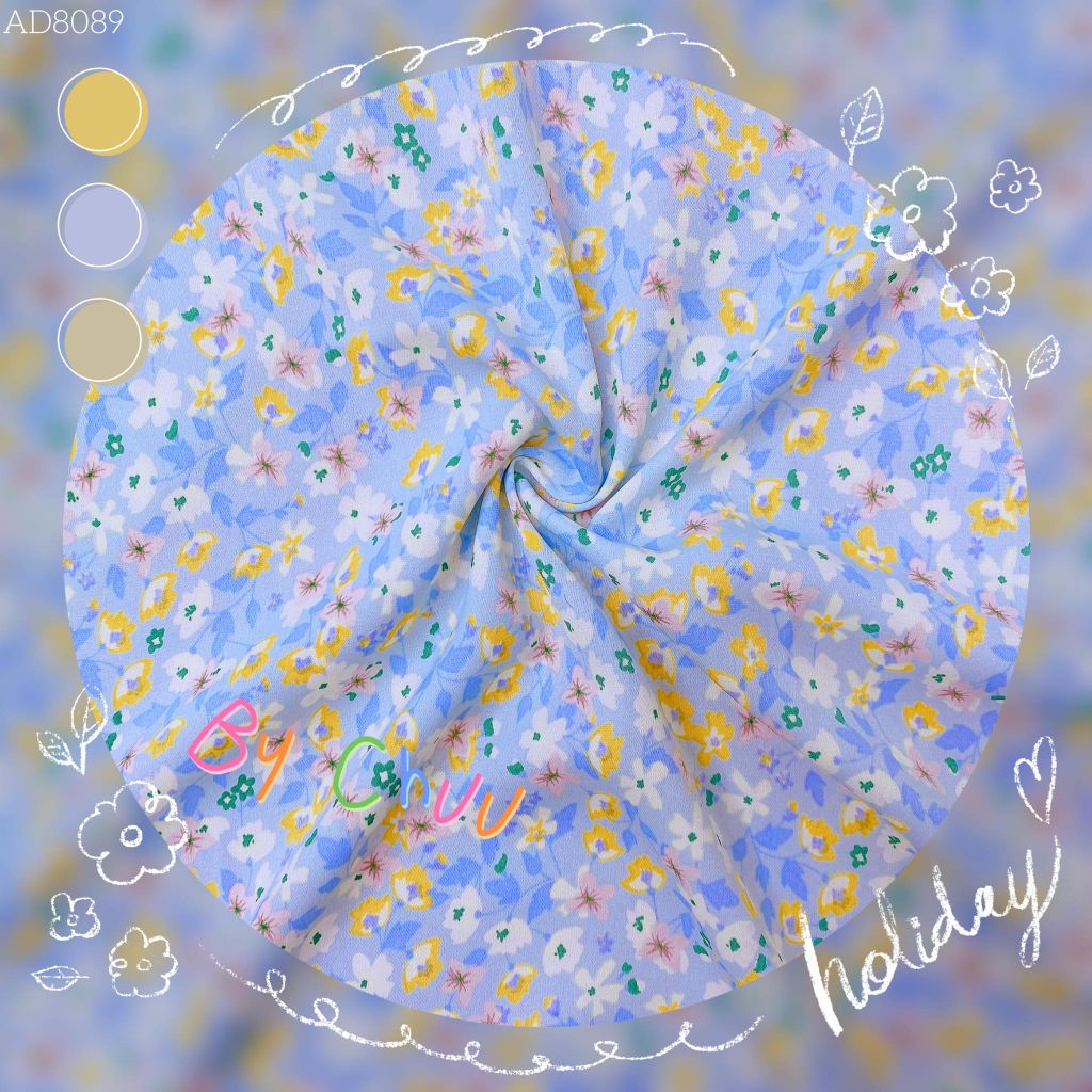 Áo Dài Hoa Pha Ren Trơn AD8089 (áo lẻ)