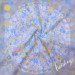 Áo Dài Hoa Pha Ren Trơn AD8089 (áo lẻ)