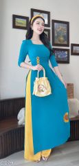 Áo Dài Hướng Dương Mini AD3063 (Áo lẻ)