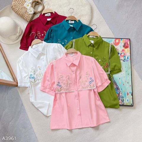 Áo Sơ Mi Bloomy Hoa A3961 (Áo lẻ)
