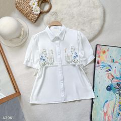 Áo Sơ Mi Bloomy Hoa A3961 (Áo lẻ)