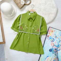 Áo Sơ Mi Bloomy Hoa A3961 (Áo lẻ)