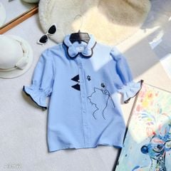 Áo Sơ Mi Kitty Nhí A3962 (Áo lẻ)