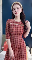 Áo Dài Charm Lí Lắc AD3086 (Áo lẻ)