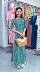 Áo Dài Charm Lí Lắc AD3086 (Áo lẻ)