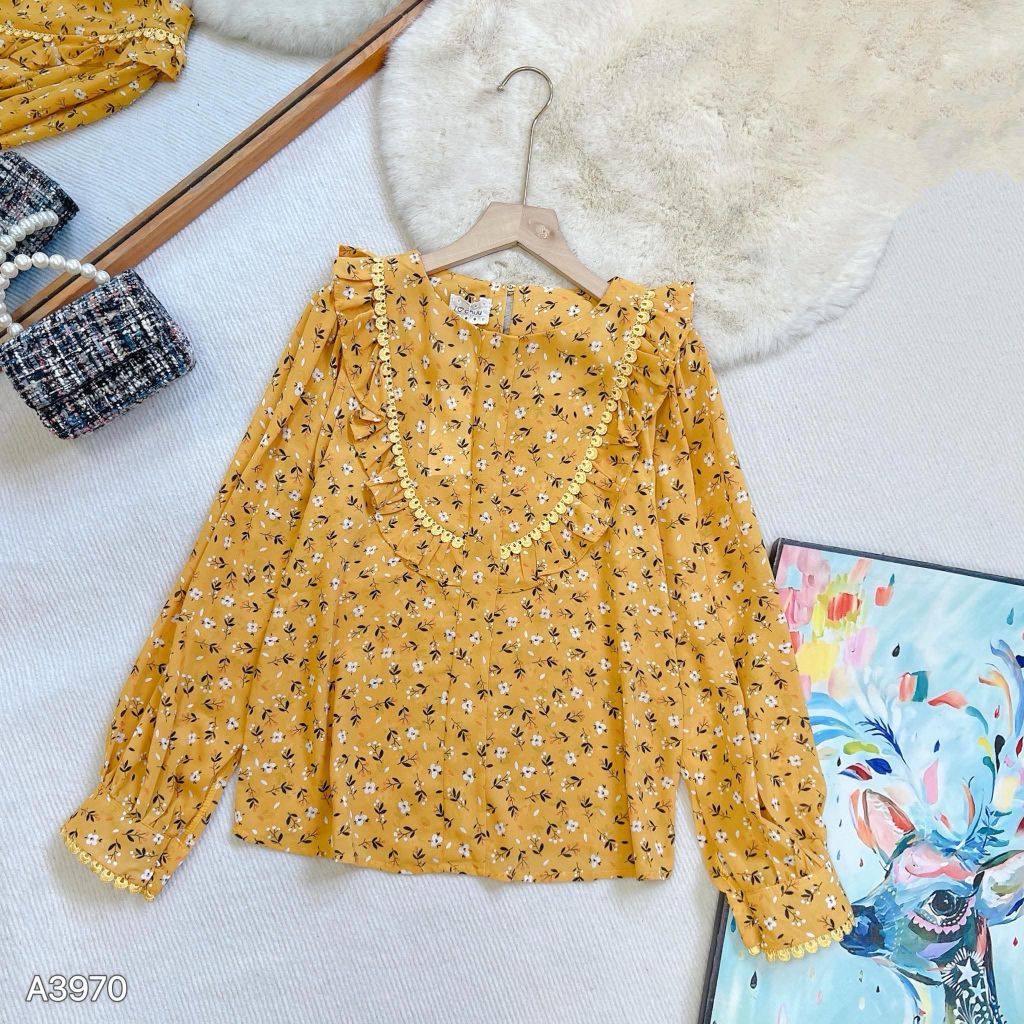 Áo Sơ Mi U Chu Cha A3970 (Áo lẻ)