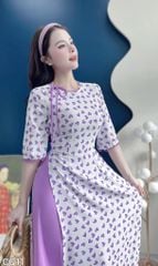 Áo Dài Kẹo Cười AD3084 (Áo lẻ)