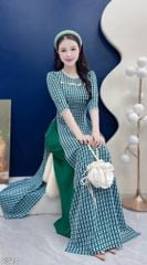 Áo Dài Charm Lí Lắc AD3086 (Áo lẻ)