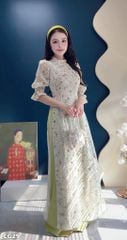 Áo Dài 4 Tà Rosa AD3083 (Áo lẻ)