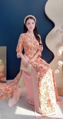 Áo Dài 4 Tà Rosa AD3083 (Áo lẻ)