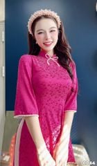 Áo Dài Xuân Lục Kèm Phụ Kiện AD3052 (Áo lẻ)