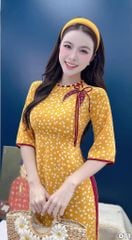 Áo Dài Lá Đổi Màu AD3099 (Áo lẻ)