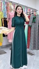 Áo Dài 4 Tà Lục Bảo AD3124 (Áo lẻ)