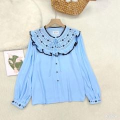 Áo Sơ Mi Cổ Bèo Marie A3978 (Áo lẻ)