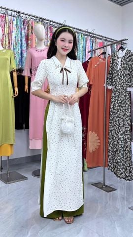Áo Dài Thủy Thủ Smile Kèm Phụ Kiện AD3114 (Áo lẻ)