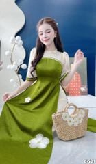 Áo Dài Bông Mai May Mắn AD3152 (Áo lẻ)