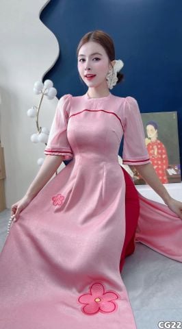 Áo Dài Bông Mai May Mắn AD3152 (Áo lẻ)