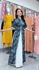 Áo Dài 4 Tà Đôi Cánh Thiên Thần Kèm Phụ Kiện AD3101 (Áo lẻ)