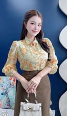 Áo Sơ Mi Tay Hoa Itali A2935 (Áo lẻ)