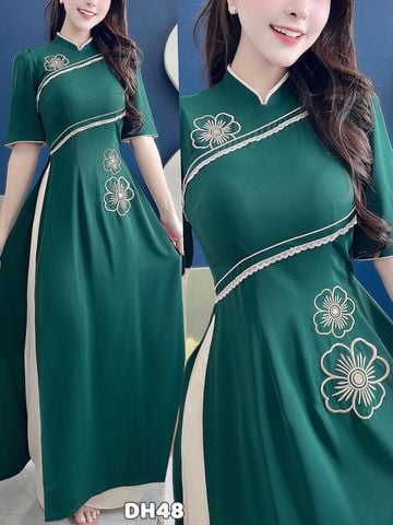 Áo Dài Mai Nguyệt Quế AD3155 (Áo lẻ)